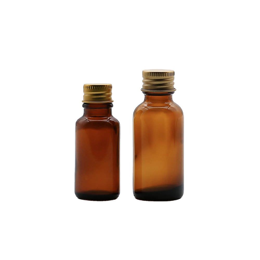 Flacone di vetru d'oliu essenziale di culore ambra da 10 ml (4)