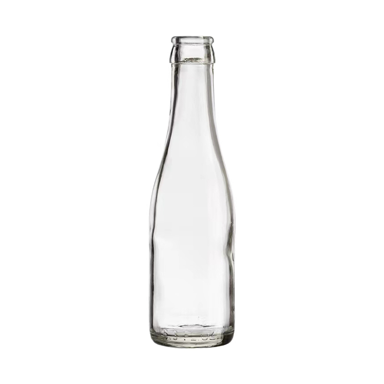 187 ml klare Kronkorken-Champagnerflasche (1)