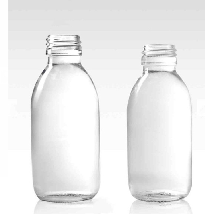 Botella de vidro farmacéutico transparente de 30 ml (2)