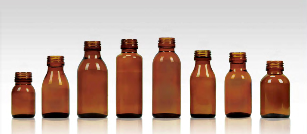 Bursztynowa szklana butelka na napój energetyczny (1)