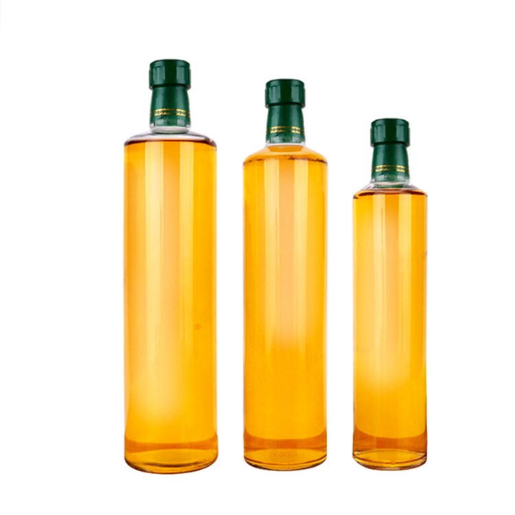 Dorica 250ml 500ml 750ml Bottiglia di vetro per olio d'oliva (1)
