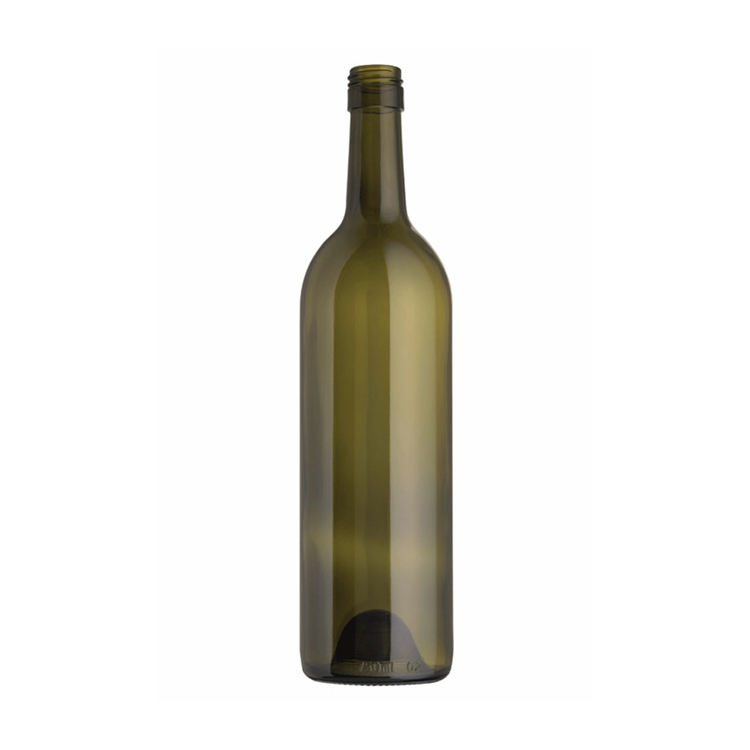 Bouteille de vin bordeaux vert 750ml (4)