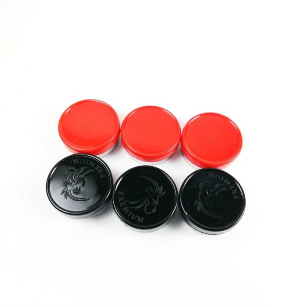 Angayan nga Rubber Stopper ug Aluminum Plastic Cap, ang logo sa cap anaa (2)