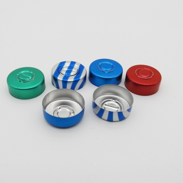Angayan nga Rubber Stopper ug Aluminum Plastic Cap, ang logo sa cap anaa (6)