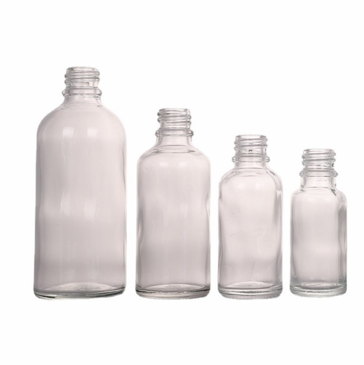 Szklana butelka z zakraplaczem Tansparent Essential Oil (5)