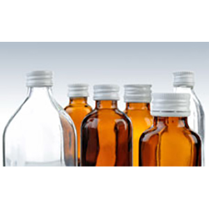 Round Shape Amber Syrup Glass Bottlesingle (1)