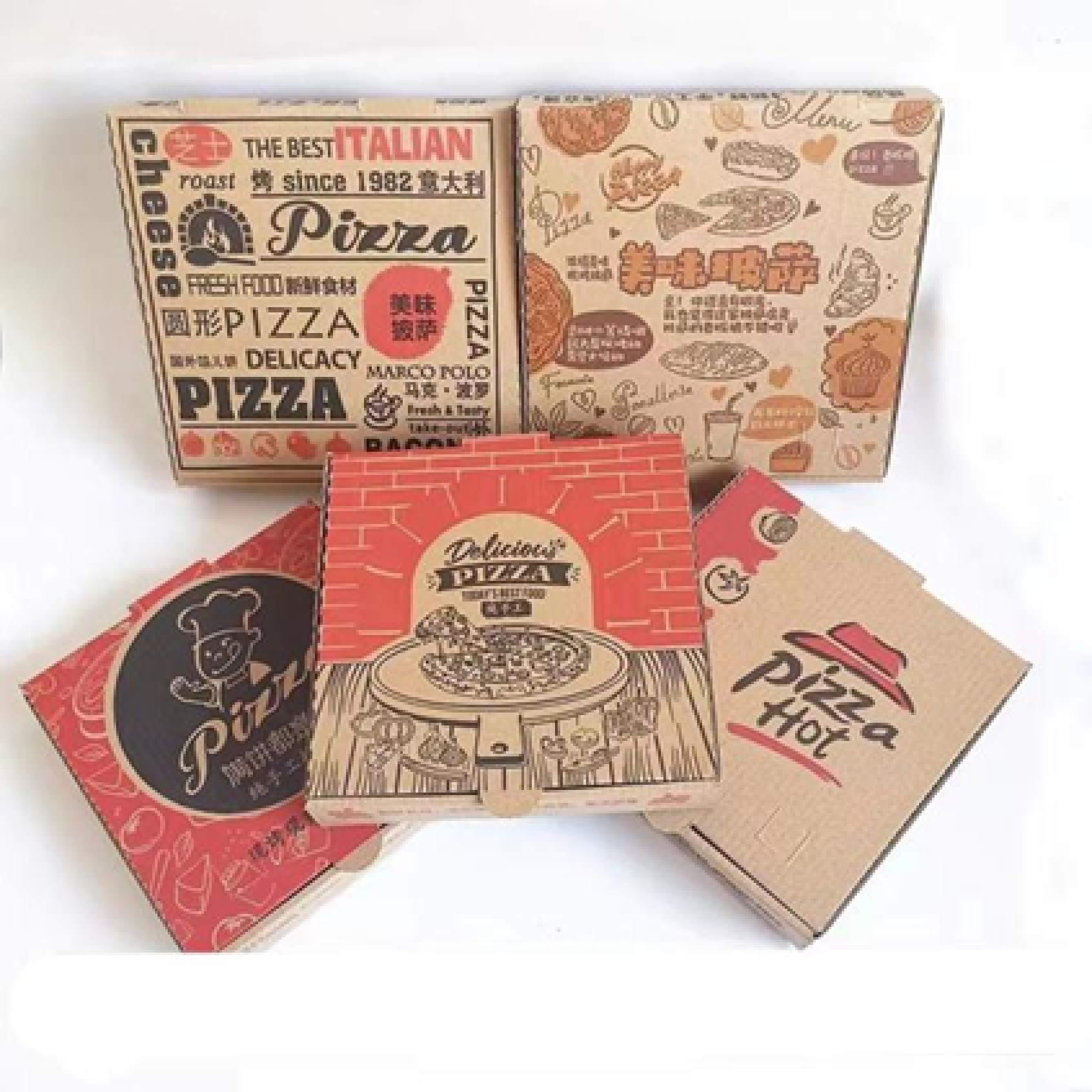 Pizza Box 25cm Custom Logo