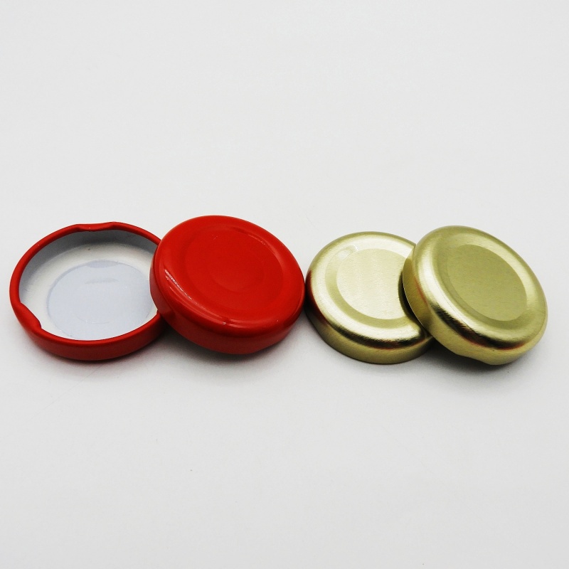 30mm 38mm 43mm 48mm 53mm 58mm 63mm 68mm Metal Twist Off Bottle Cap for Jam Pickle Honey Food Glass Jar