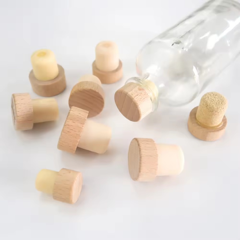Plastic T Cork Stopper for Wine/Whisky/ Liquor Bottles