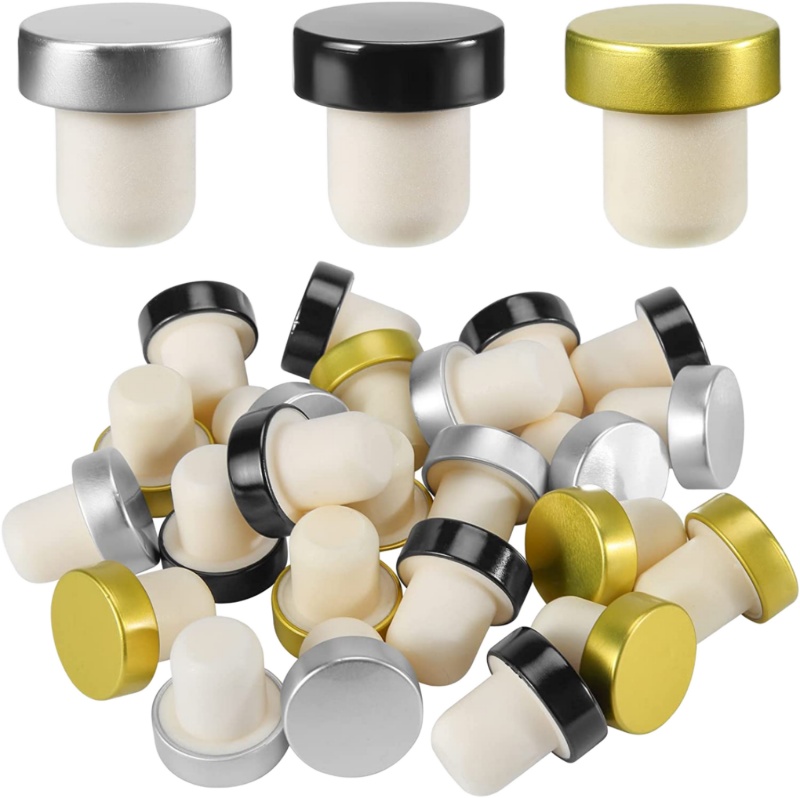 Plastic T Cork Stopper for Wine/Whisky/ Liquor Bottles