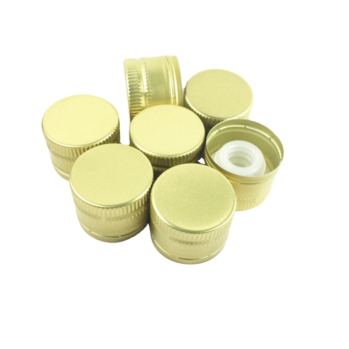 31.5*24mm Olive Oil Bottle Cap Aluminium Plastic Pourer Cap for Coconut Oil Bottle