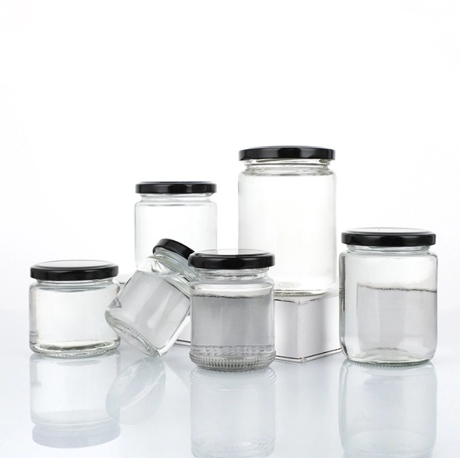 Glass bottles for food