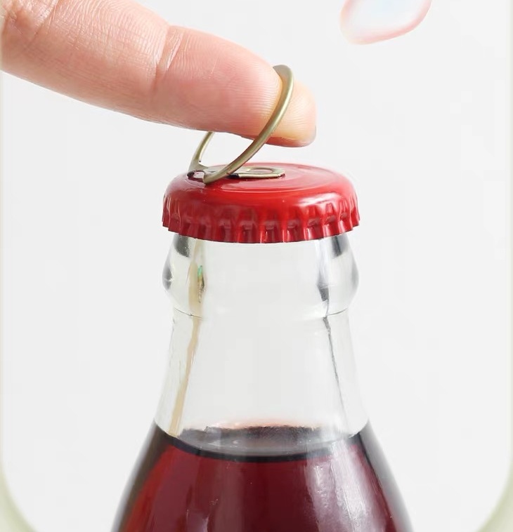 26mm Easy Open Ring Pull Crown Cap for Glass Bottles