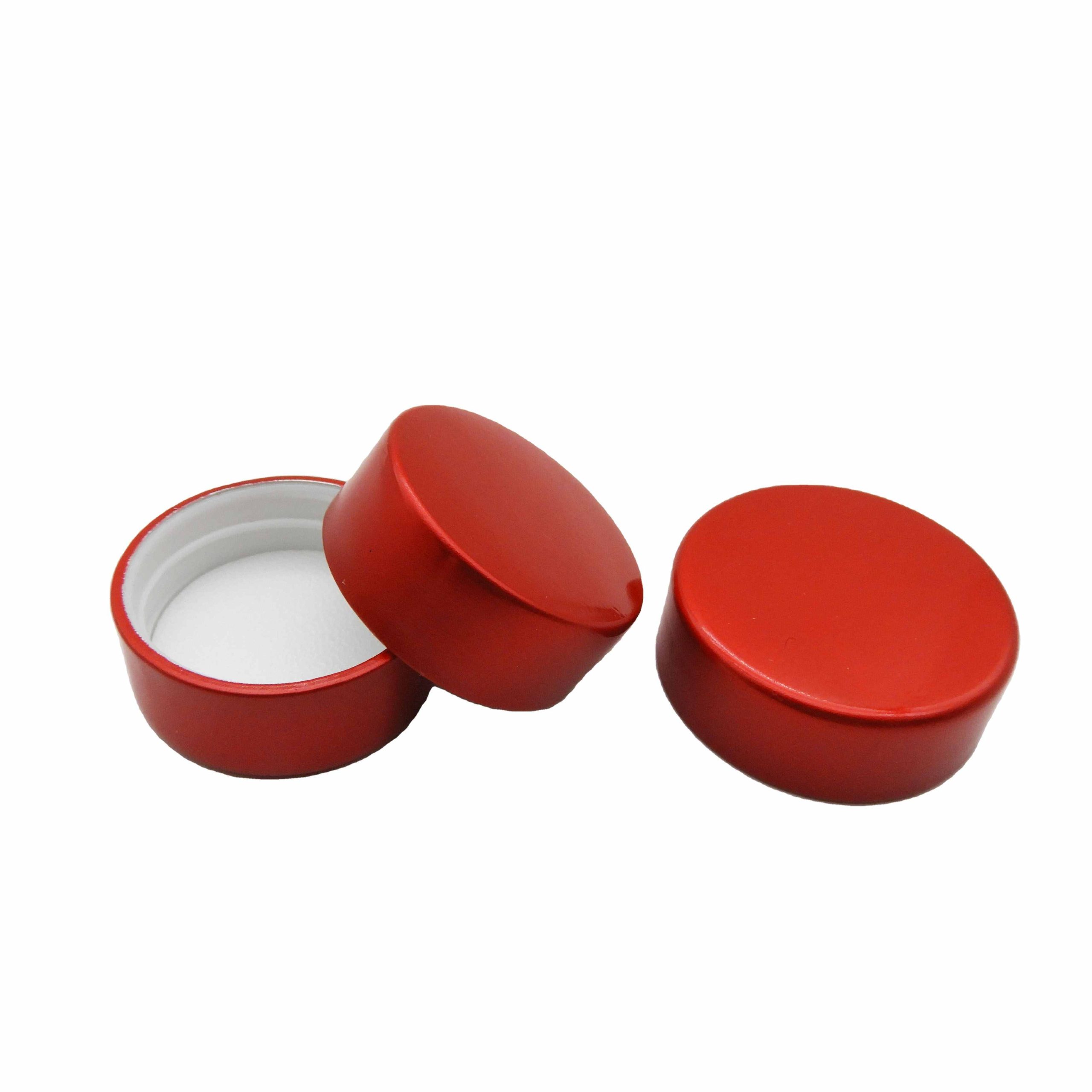 Non-Refillable Aluminium Plastic Caps for Spirits