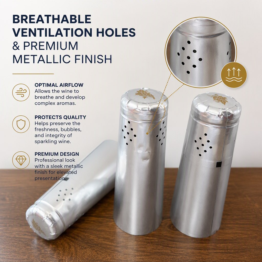 Why Do Champagne Capsules Have Holes Ventilation, Air Release and Common Myths Explained