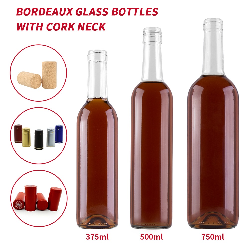 Bordeaux Wine Bottle Packaging Checklist for Wineries - Cork Finish, 30×60 mm Capsule, Labels, and Cartons