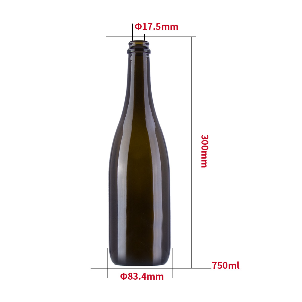 Champagne Bottle Packaging Checklist - 750 ml Bottle