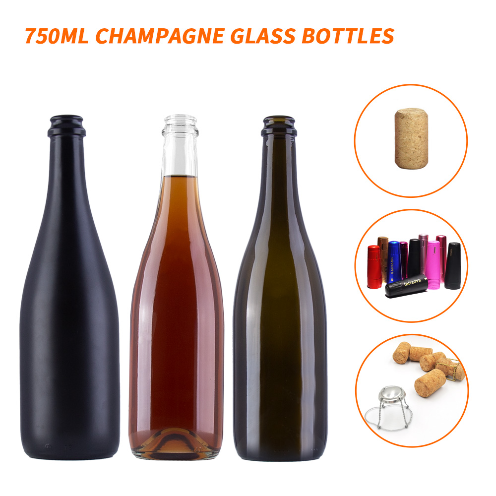 750ml Champagne Bottle with Aluminium Foil Capsule 750ml Champagne Bottle with Aluminium Foil Capsule